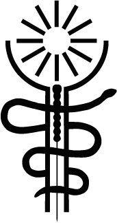 image of acupunture symbol from Are Thoresen book