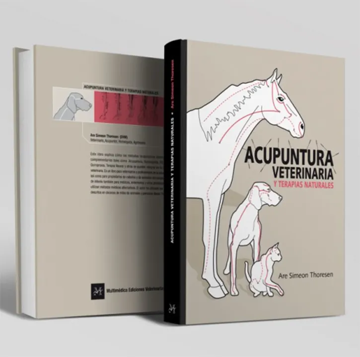 Acupuntura veterinaria y terapias naturales - Libro de la cubierta delantera